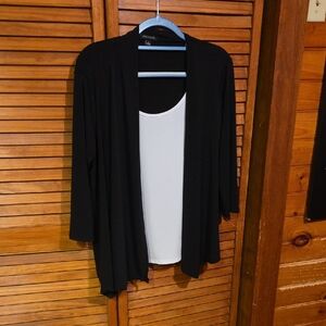 Notations Black Women's Blouse